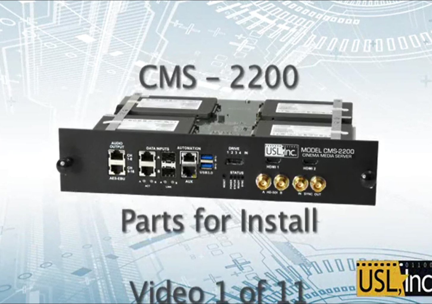 Video thumbnail for CMS-2200 Systems and Settings