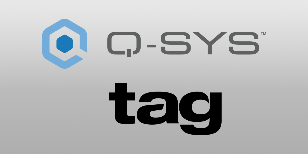 图片文字：Q-SYS、tag