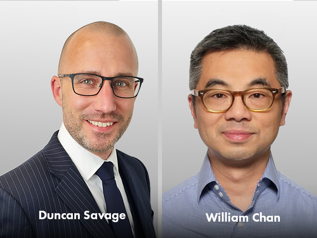 Duncan Savage和William Chan的头像照